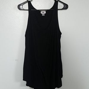 Black tank top